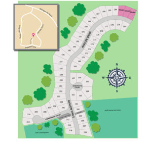Community Map - Castle Oaks – Ashford Village