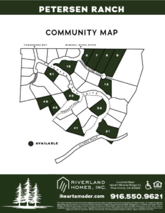 Community Map - Petersen Ranch