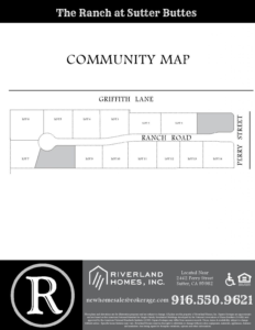 Community Map - The Ranch at Sutter Buttes
