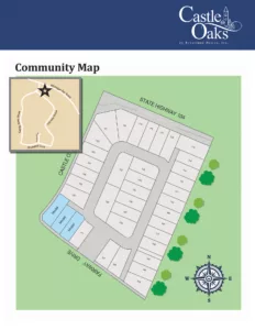 Community Map - Hampton Village at Castle Oaks